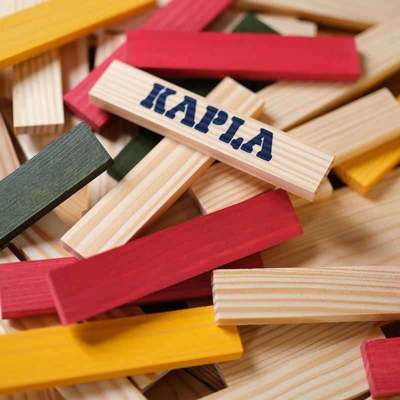 Baril 120 planchettes Kapla
