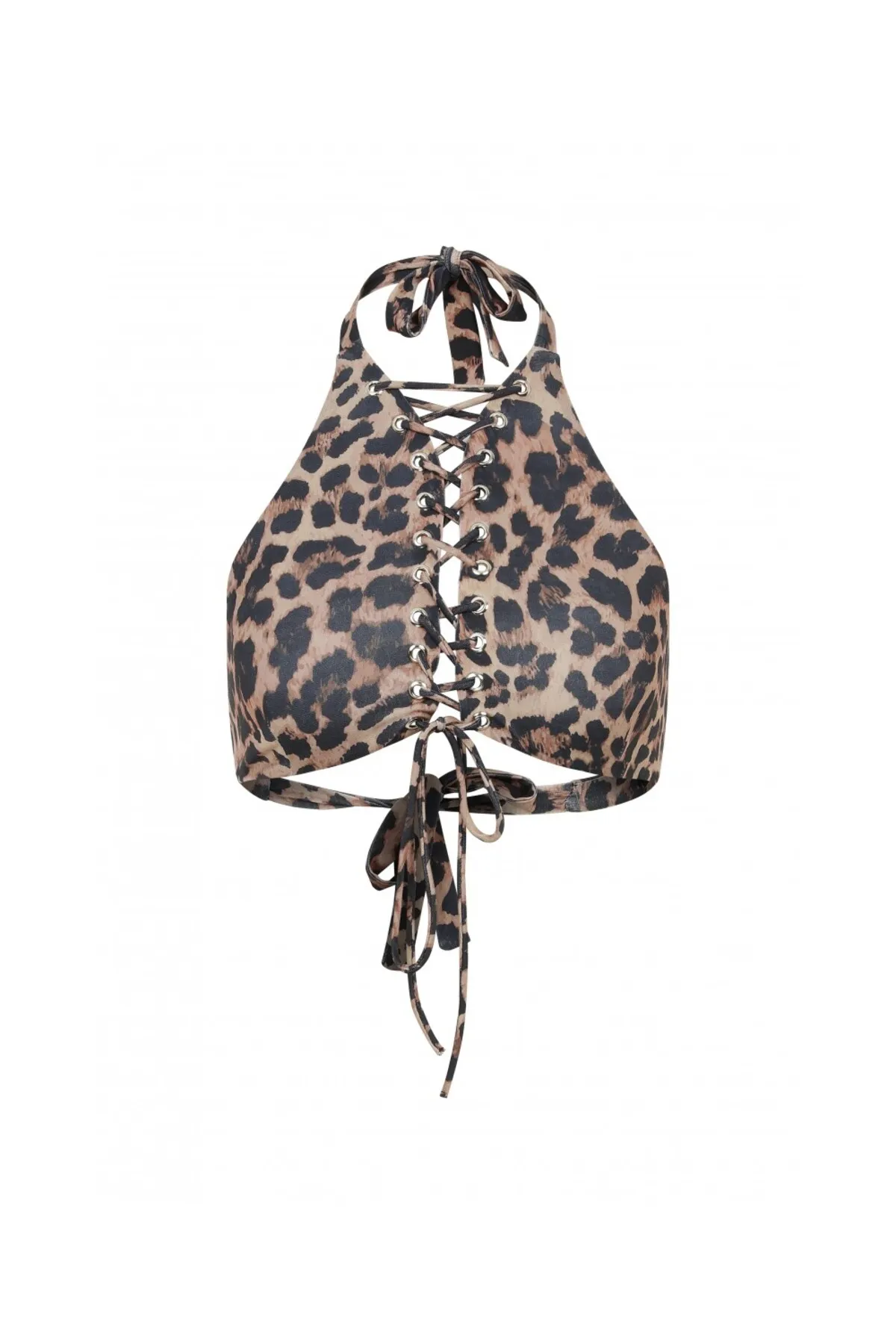 SAGAZA  Bustier - Braun - Tiermuster