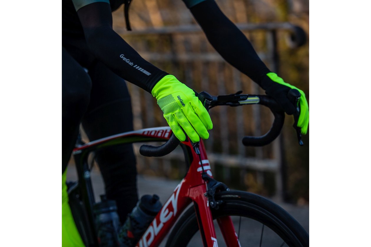 GRIPGRAB Ride Hi-Vis Windproof Winter Langfinger Handschuhe - 2023