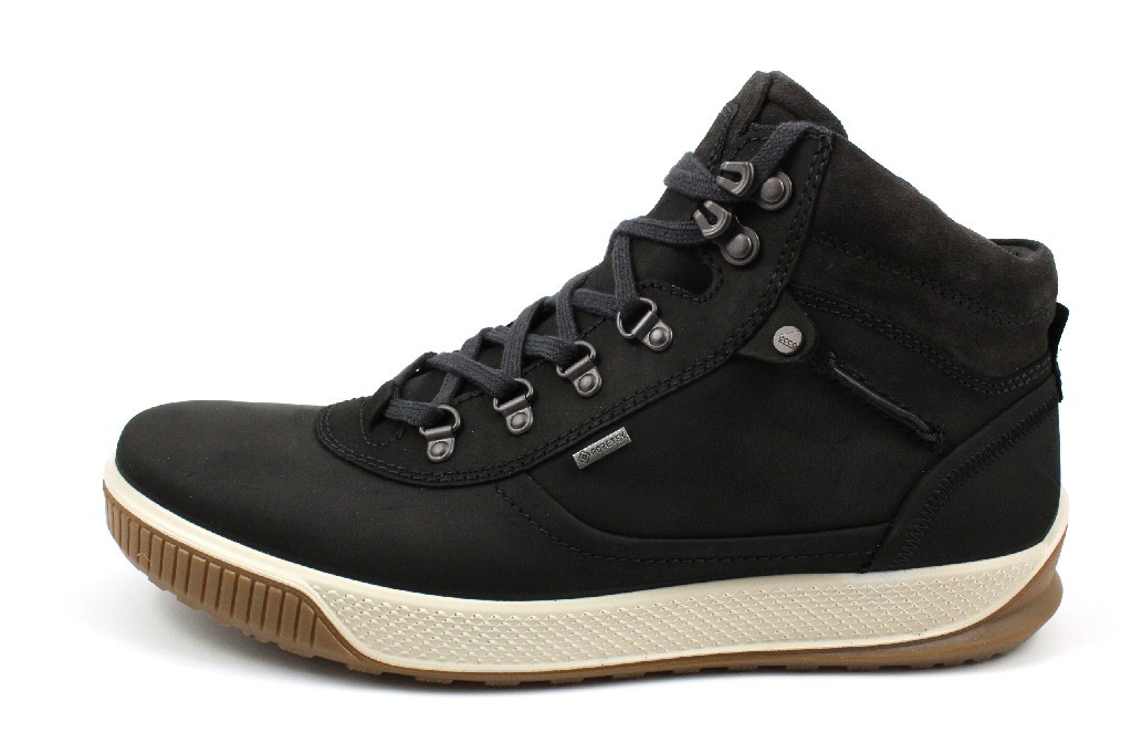 ECCO Schnür-Stiefeletten schwarz
