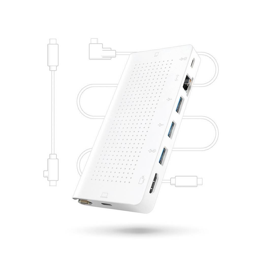 Twelve South Laptop-Dockingstation USB-C® Dockingstation, integrierter Kartenleser