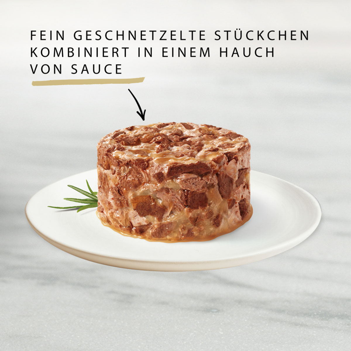 GOURMET Gold Raffiniertes Ragout Duetto mit Rind und Huhn