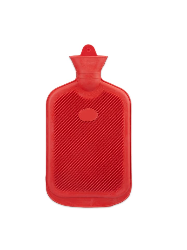 relaxdays 9x Wärmflasche in Rot - 2 l günstig kaufen onesize