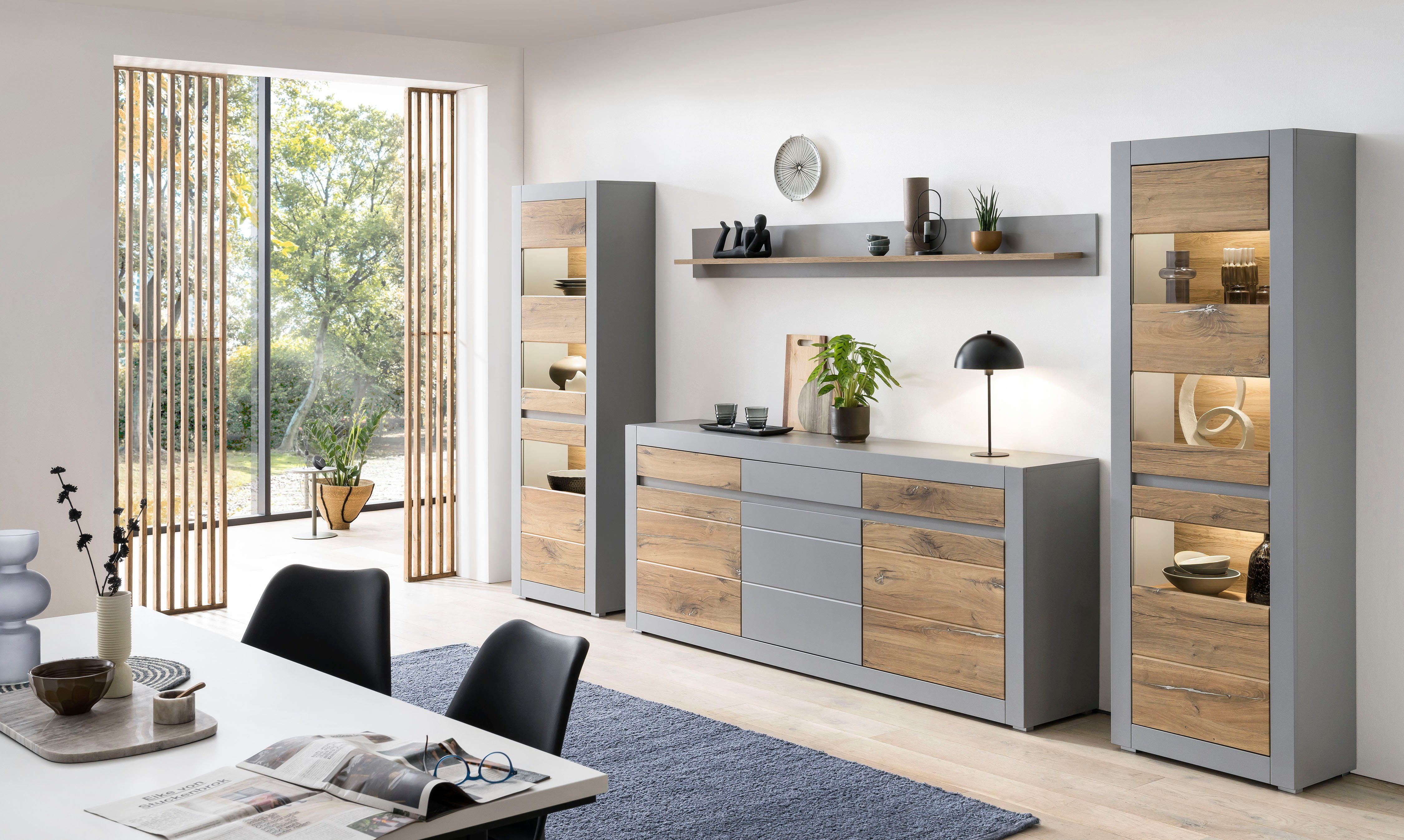 INOSIGN Esszimmer-Set CASABLANCA, (Set, 4-St), mit Soft-Close Funktion