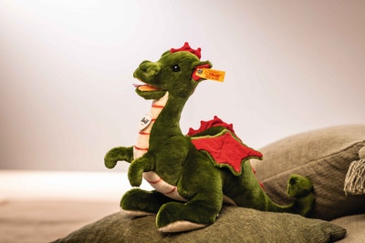 Rocky Drache, 32 cm, khaki