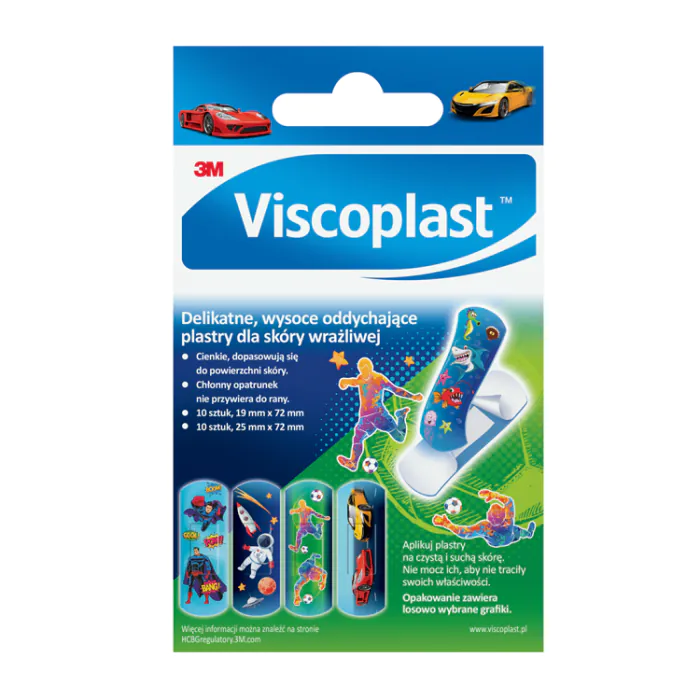 Viscoplast Cool, curativos para crianças