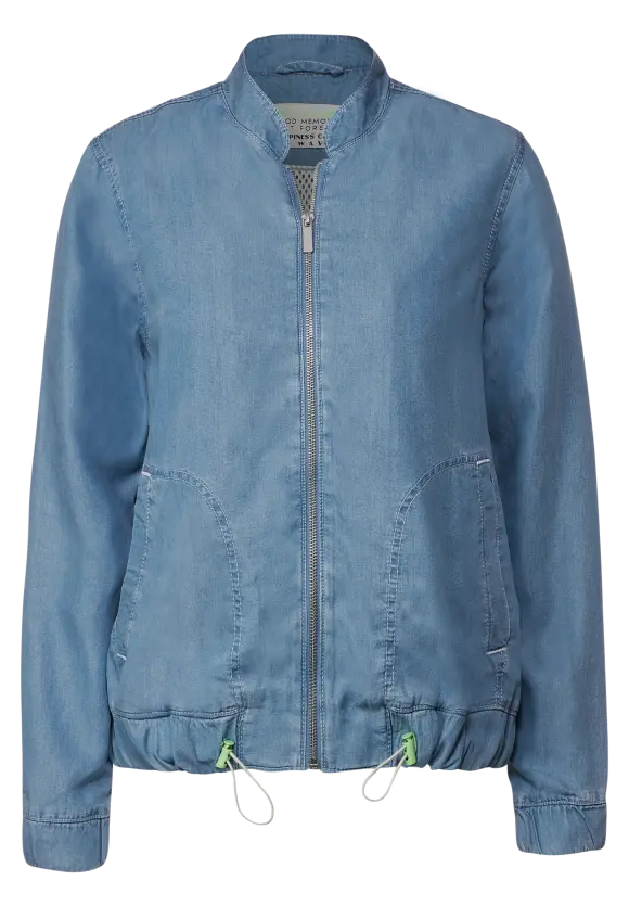 CECIL Lyocell Jacke mit Zipper