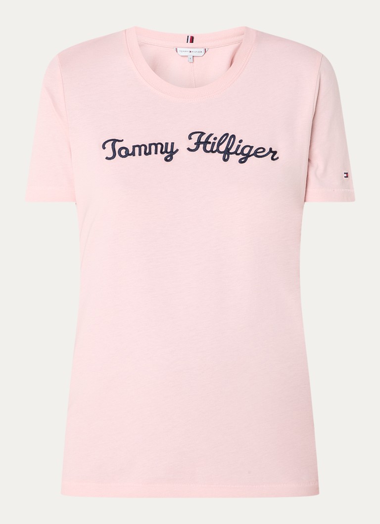 Tommy Hilfiger T-shirt with logo embroidery