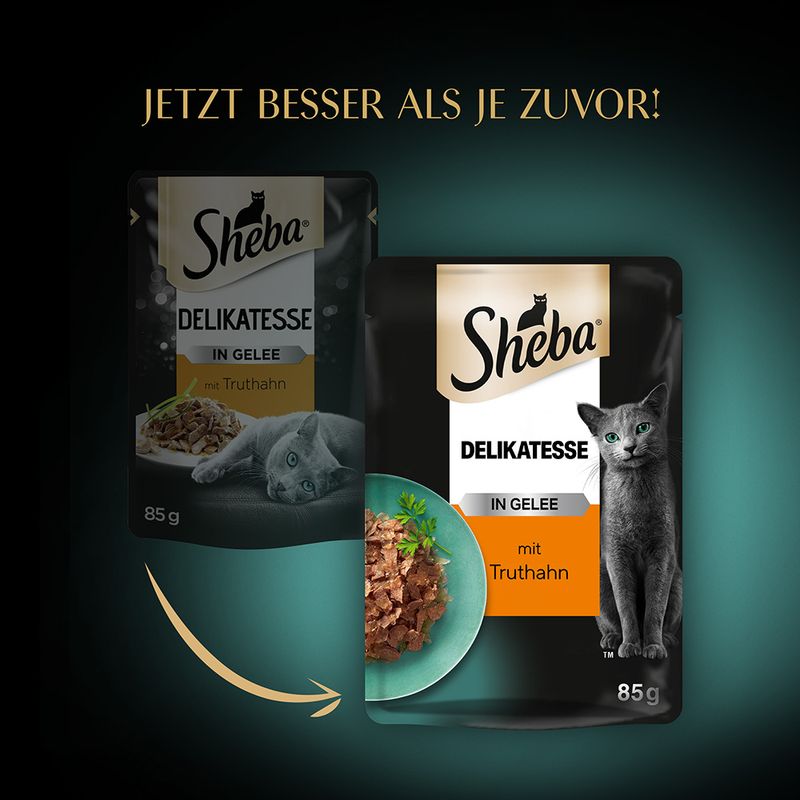Megapack Sheba Varietäten Frischebeutel 28 x 85 g