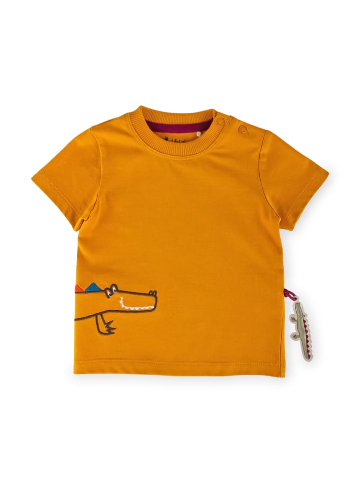 Sigikid T-Shirt Happy Crocodile in senfgelb günstig kaufen