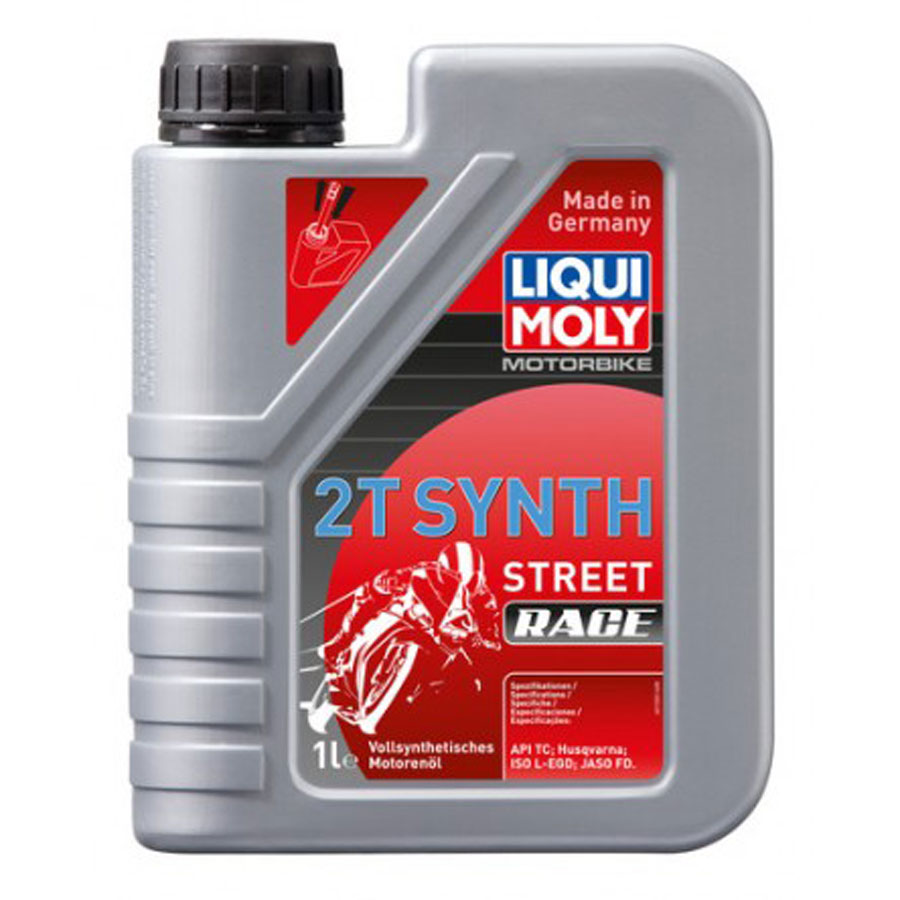 Liqui Moly Motorbike 2T Synth Street Race Motorrad Motoröl, 1 l - ATU