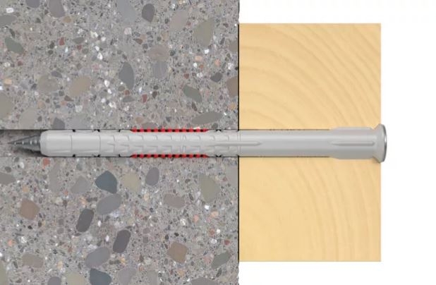 Stavební hmoždinka Fischer 562205 DuoXpand 10 x 80 T se zapuštěnou hlavou
