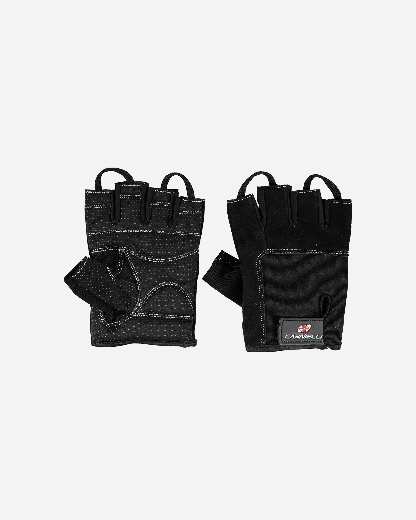Rukavice na posilňovňu Carnielli Premium Pro NP-504-BLK