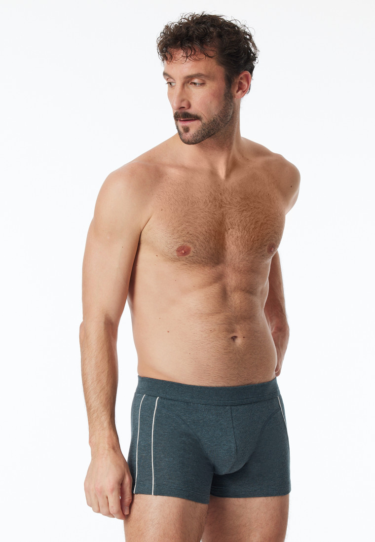 Shorts blau-meliert - Comfort Fit