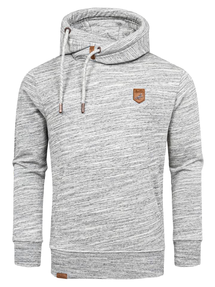 Amaci&Sons Kapuzenpullover HENDERSON in Grau günstig kaufen