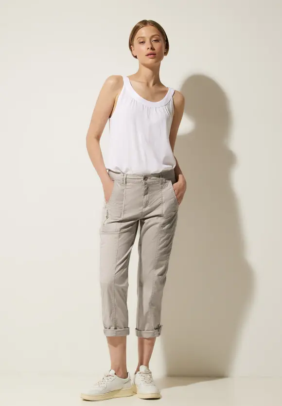 Street One Casual Fit Turn-Up Hose