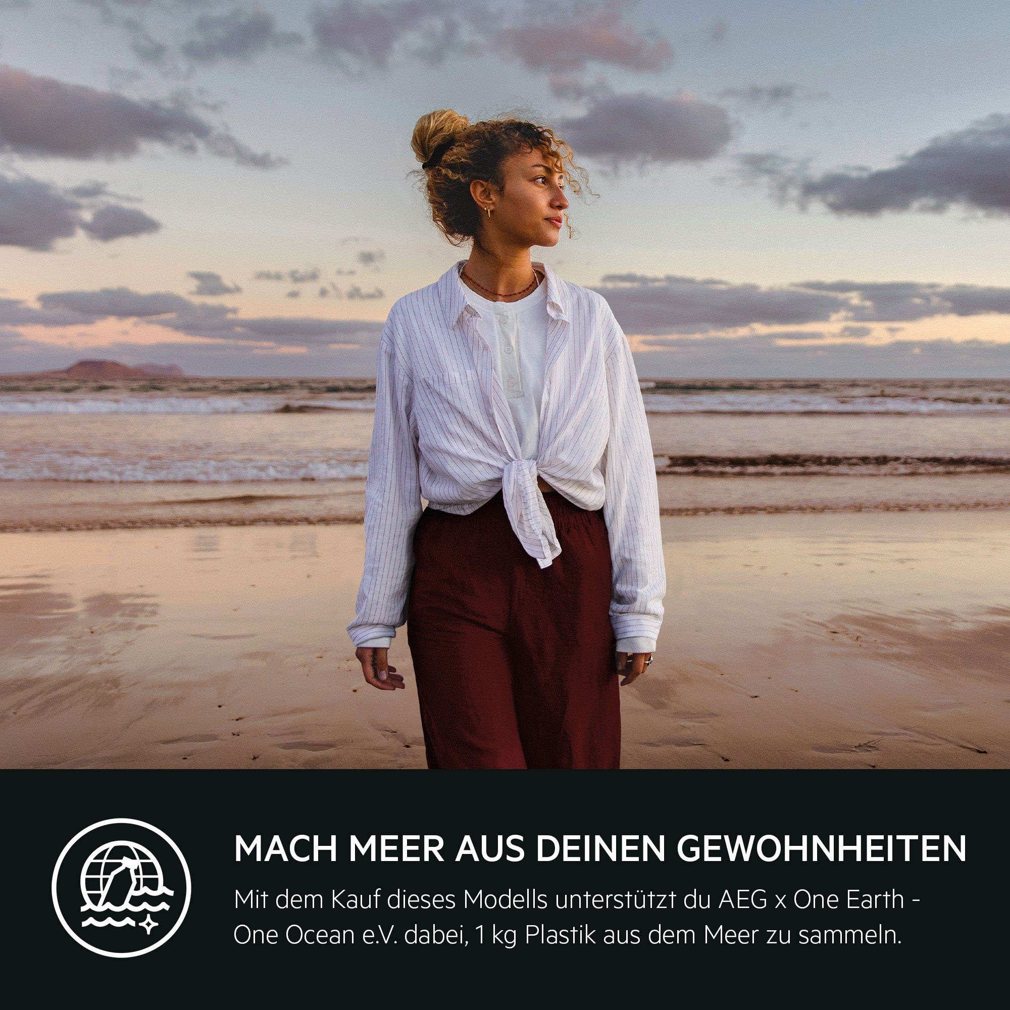 AEG Bodenstaubsauger CLEAN 6000 ÖKO (AB61C2ÖKO), 850 W, mit Beutel, hohe Saugleistung, inkl. Zusatzdüsen, 65 % Recyclingkunststoff