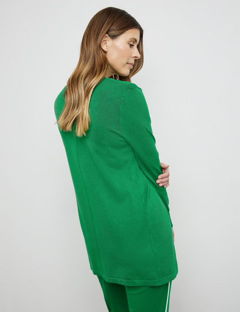 Offene Strickjacke