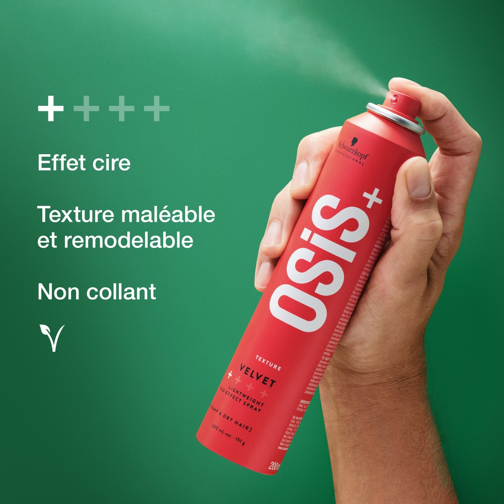 schwarzkopf professional OSiS+ Velvet 200ml Spray effet cire