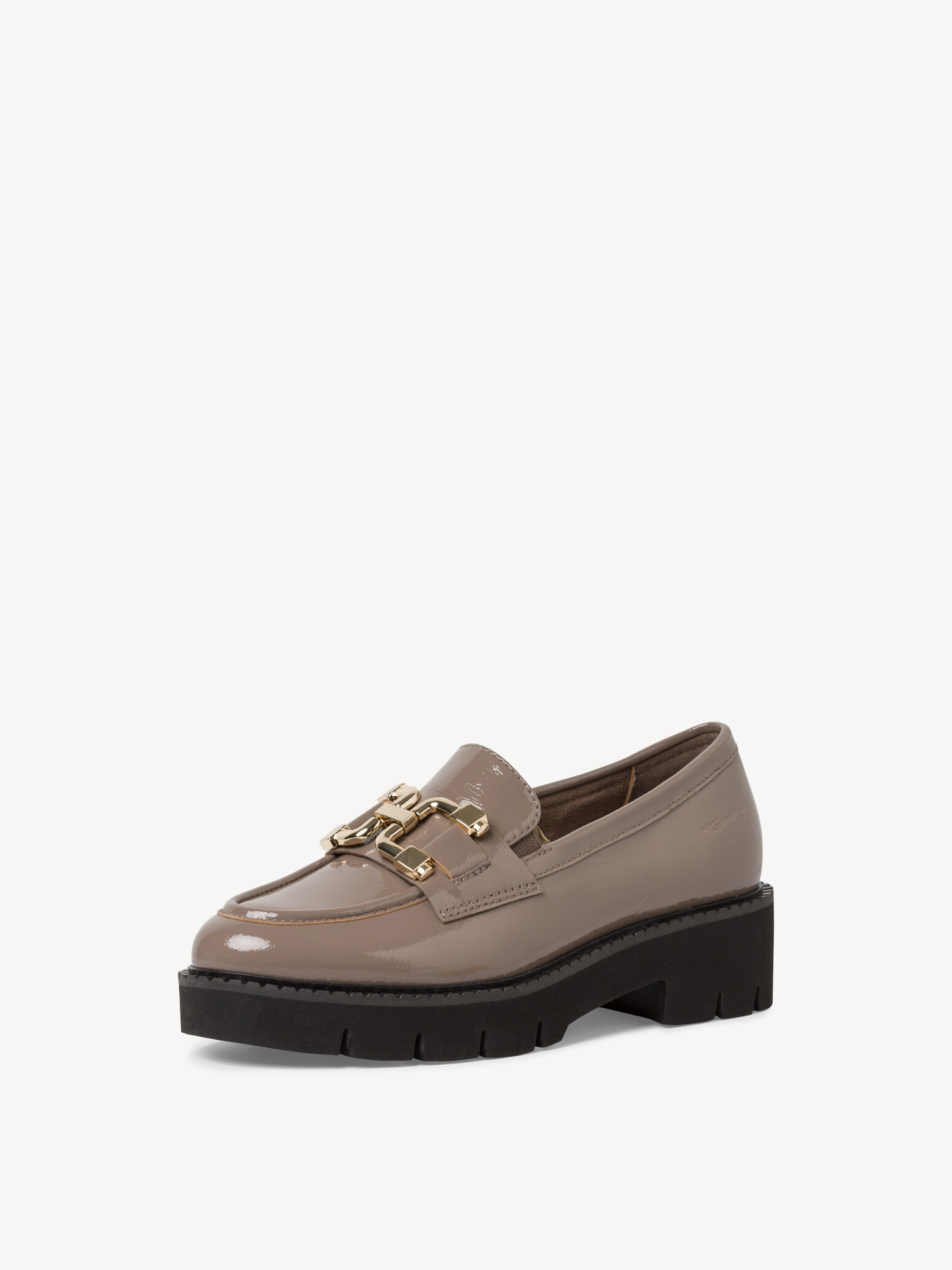 Slipper en cuir - marron