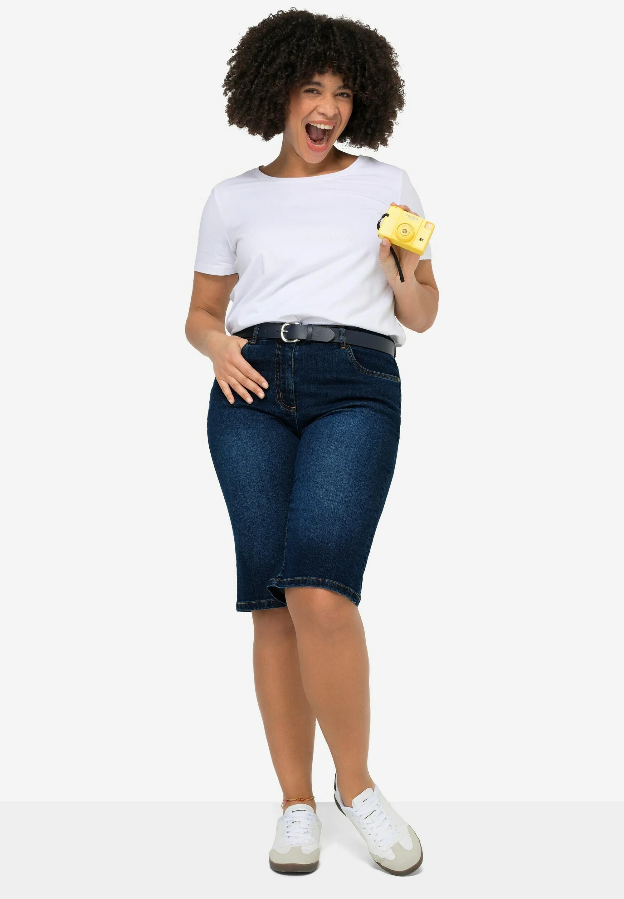 Angel of Style BERMUDA STRETCHKOMFORT - Pantalones cortos vaqueros