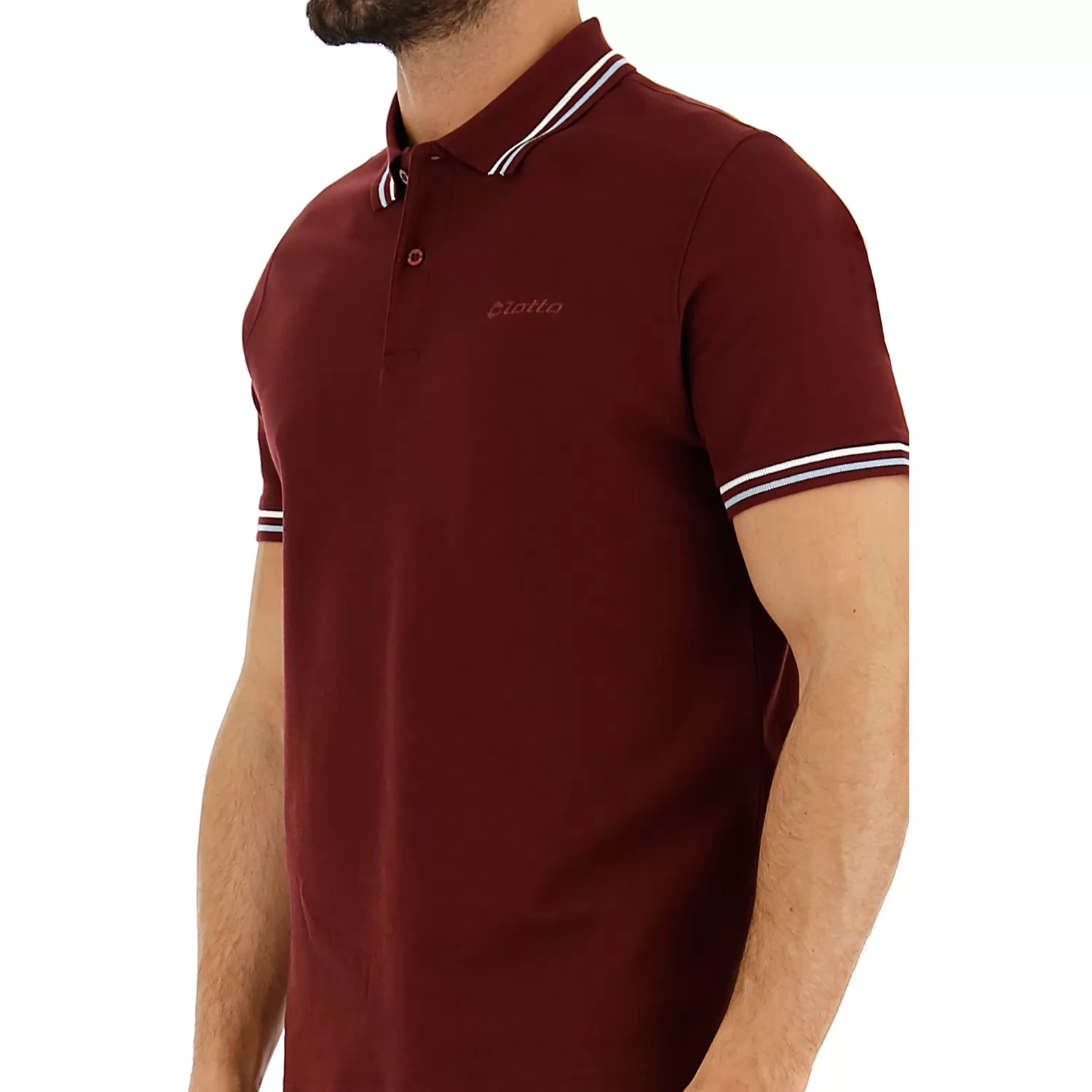 KLASICKÉ POLO TRIČKO ROYALE ČERVENÉ/VZDUŠNĚ MODRÉ