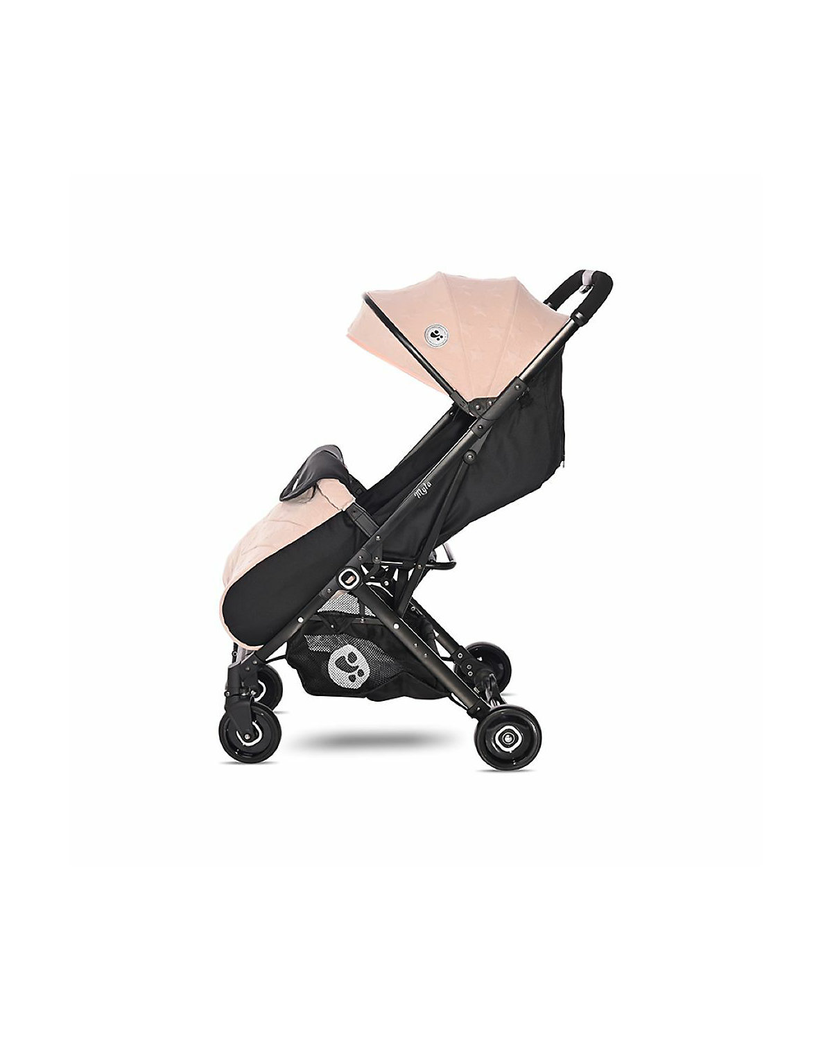 Kinderwagen Myla Aluminiumrahmen Korb Fußsack Buggys