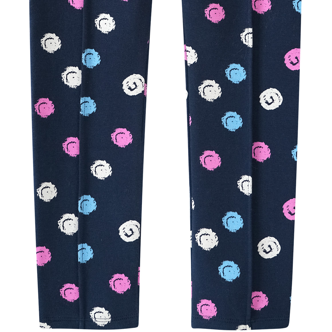 Mädchen Leggings mit Punkten