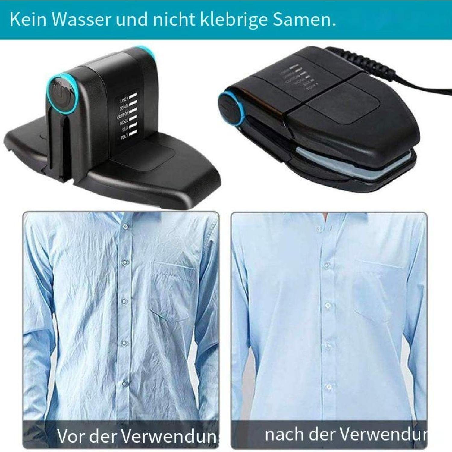 Devenirriche Dampfbügeleisen Reisebügeleisen, Klappbar Dampfbürste Dampfglätter für Zuhause