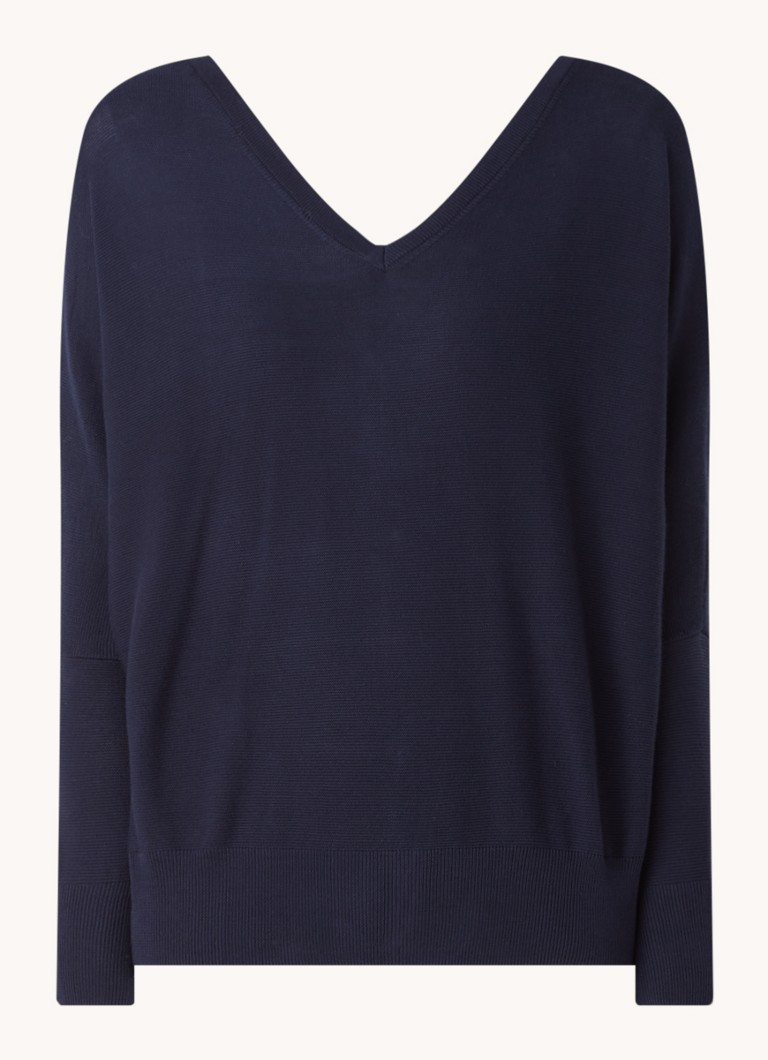 ba&sh Elsy pullover with back neckline and button detail