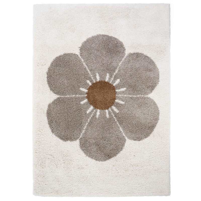 Tapis fleur 120x170cm Bohemian Daisy