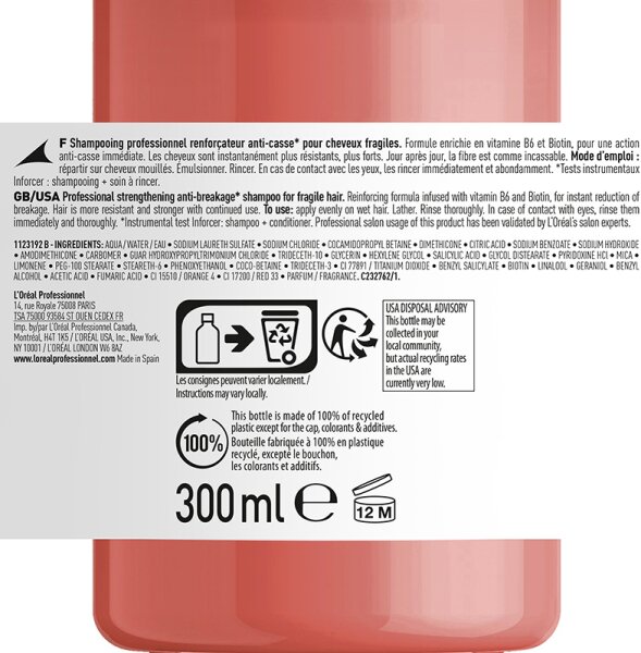 L'Oréal Professionnel Serie Expert Inforcer Shampoo
