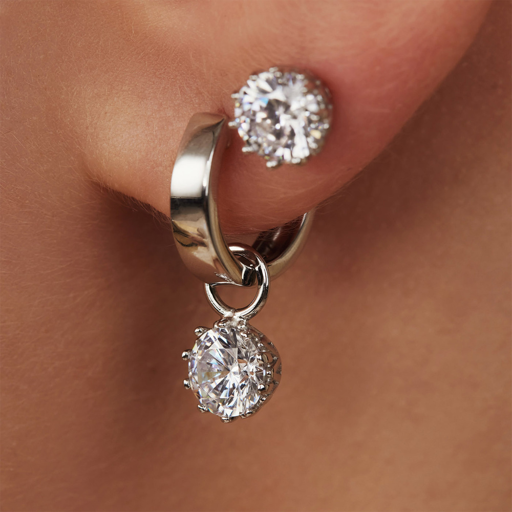 Parte Di Me Cento Luci Créoles Boucles d'oreilles