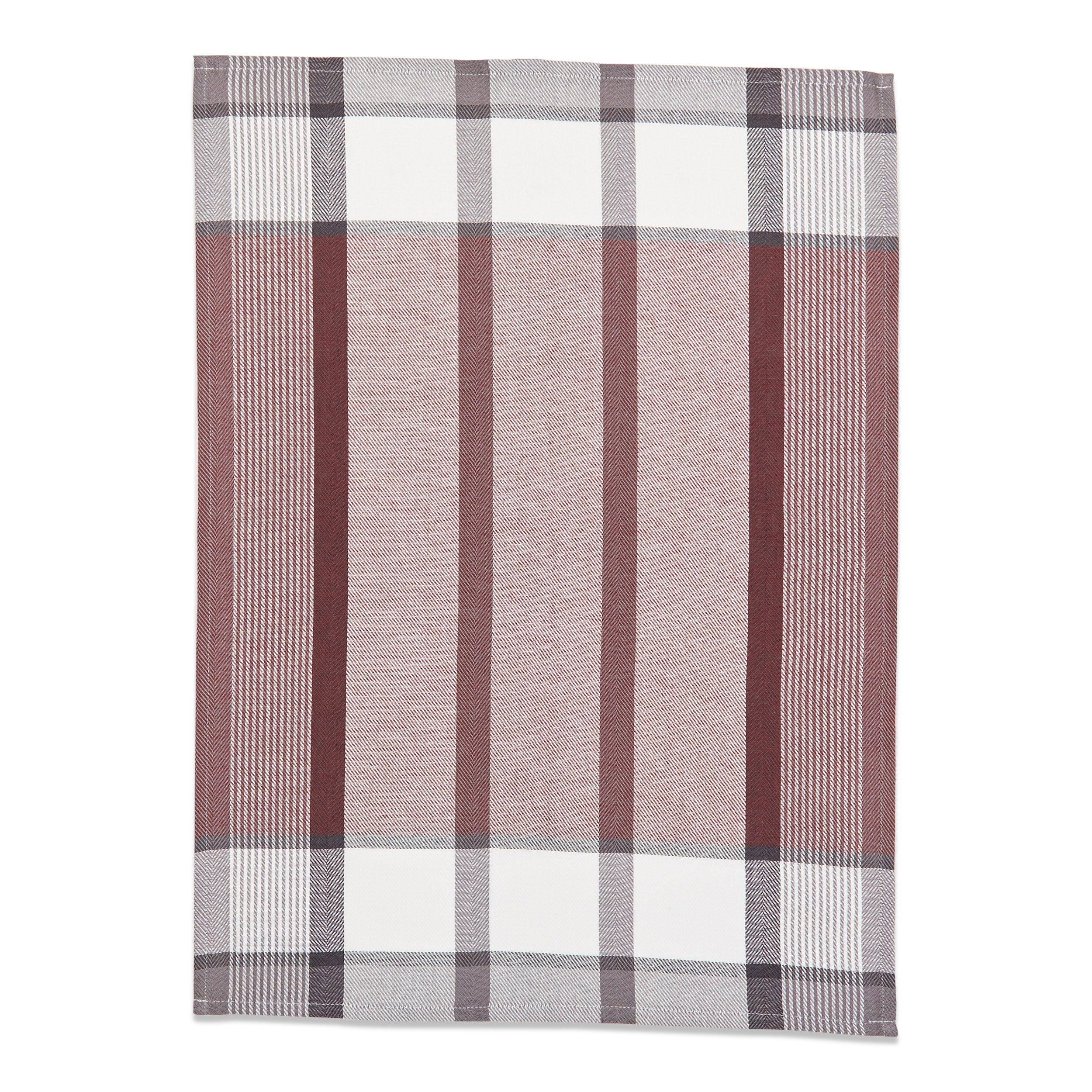 søstre & brødre Geschirrtuch 4er Set Geschirrtücher Küchentücher im hochwertigem Dobby-Design 50 x 70 cm, (4er Set Geschirrtuch Grubentuch, 100% Baumwolle - MADE IN EUROPE, Sehr saugfähig - Premium Qualität, 4-tlg., 4)