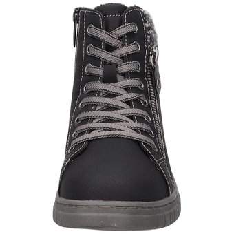 Puccetti Ankle Stiefelette in schwarz