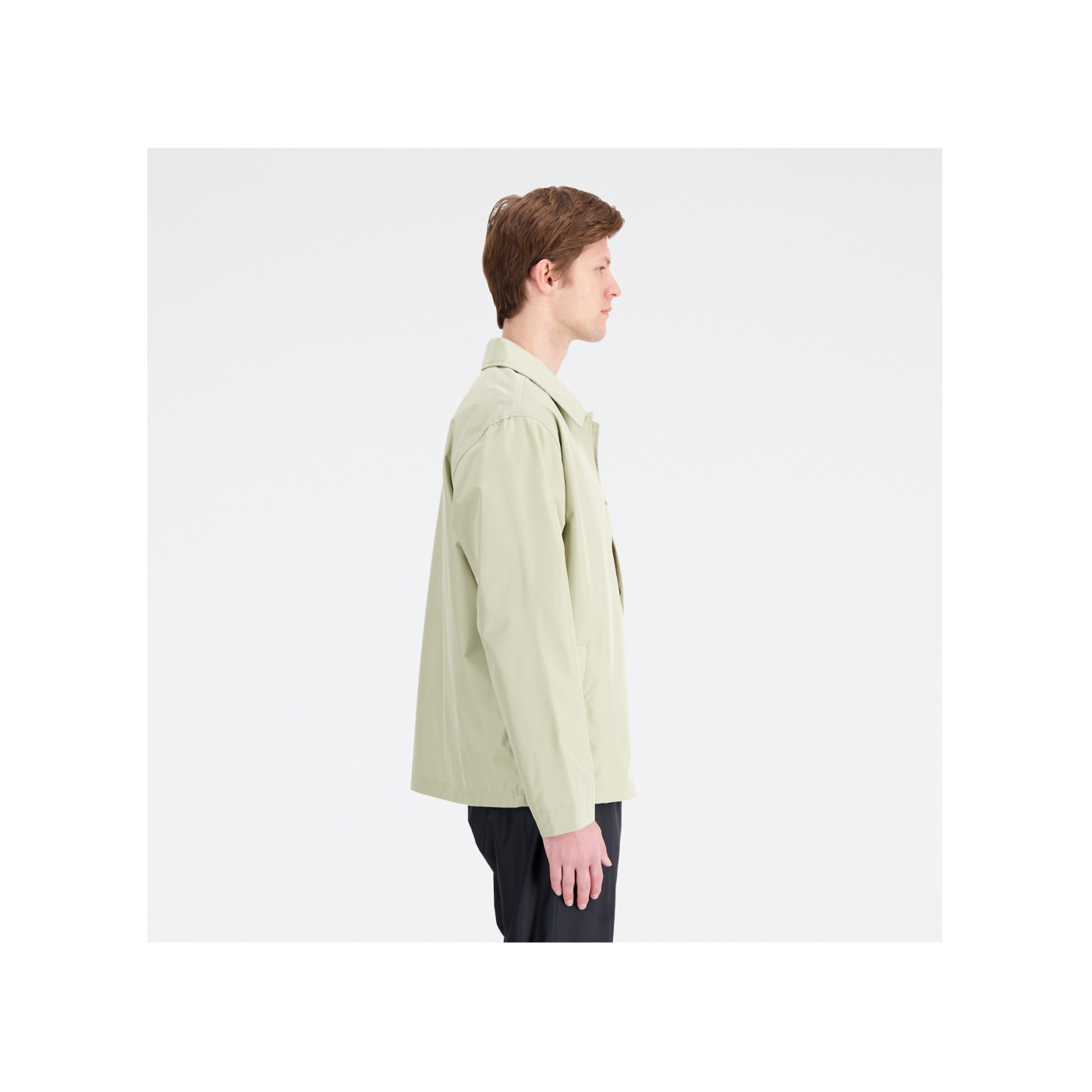 New Balance Essentials Coaches Jacke Schwarz F515