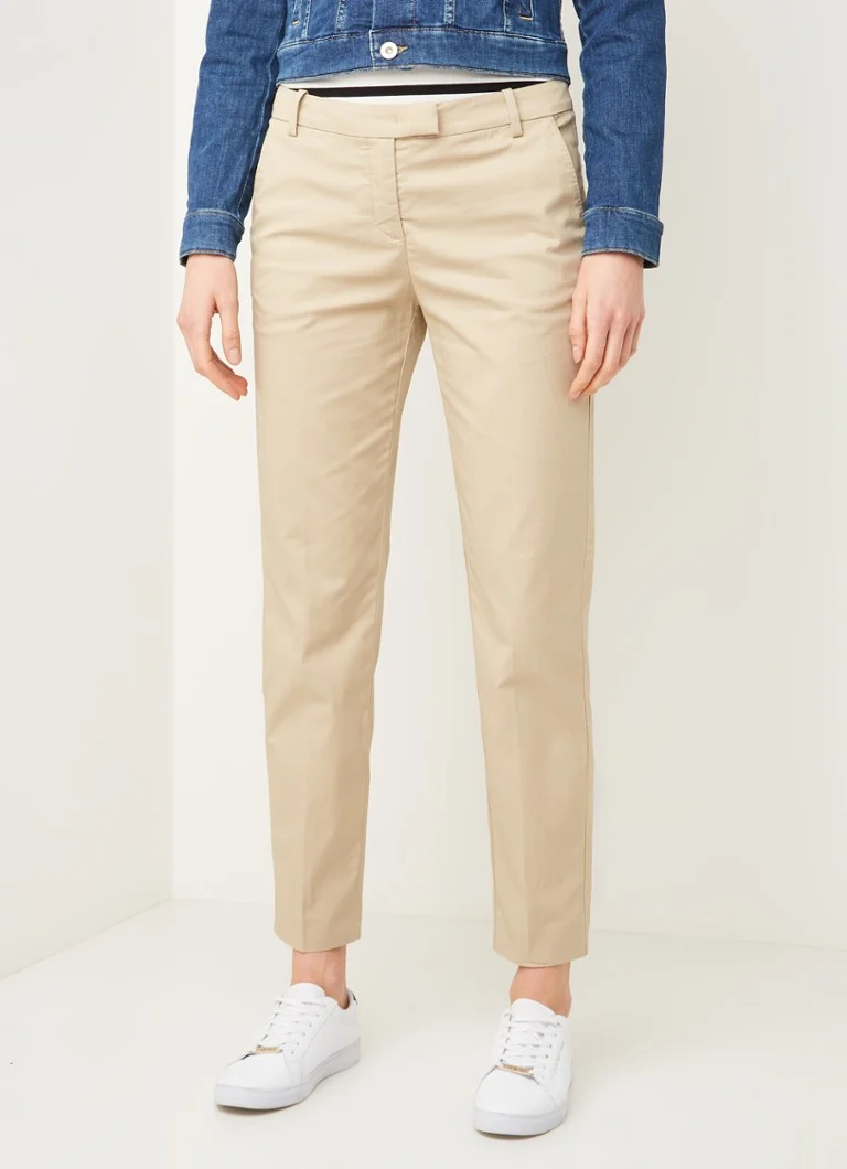 Pantaloni chino elastici Marc O'Polo cu croială slim