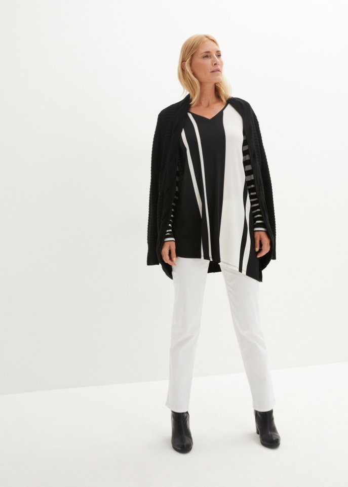 Zipfelshirt mit Streifen