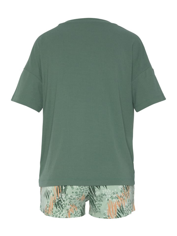 VIVANCE DREAMS Shorty in grün gemustert günstig kaufen