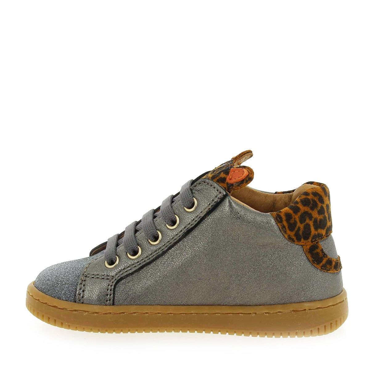 Babybotte  FLEOPARD - gris orange