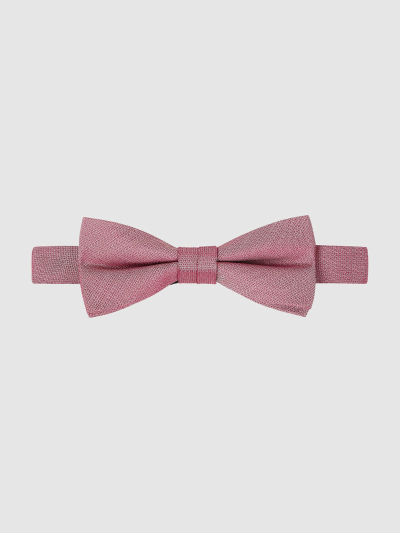Fliege und Einstecktuch im Set in fuchsia