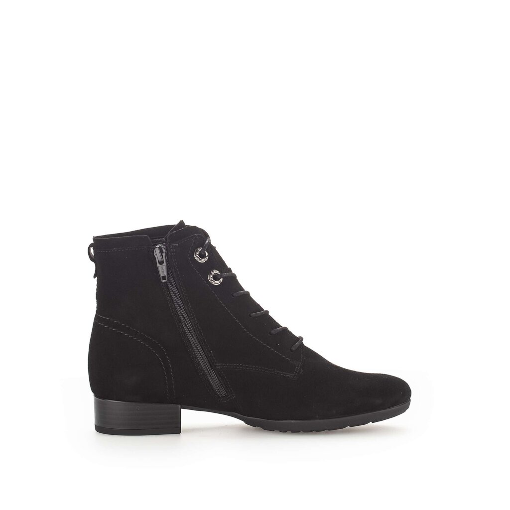 Gabor comfort Schnürstiefelette schwarz