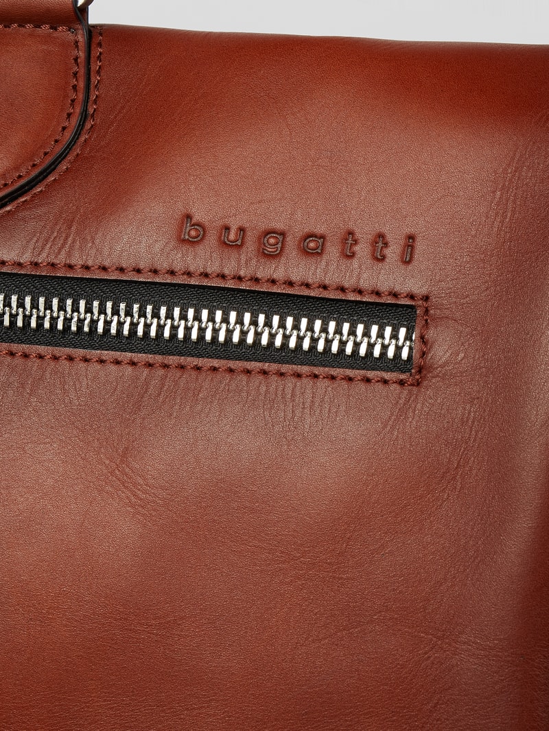 Weekender aus Leder in cognac
