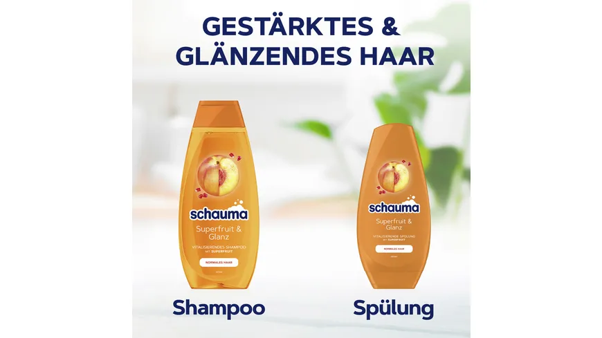 SCHAUMA Shampoo Superfruit & Glanz 400ml 400 ml
