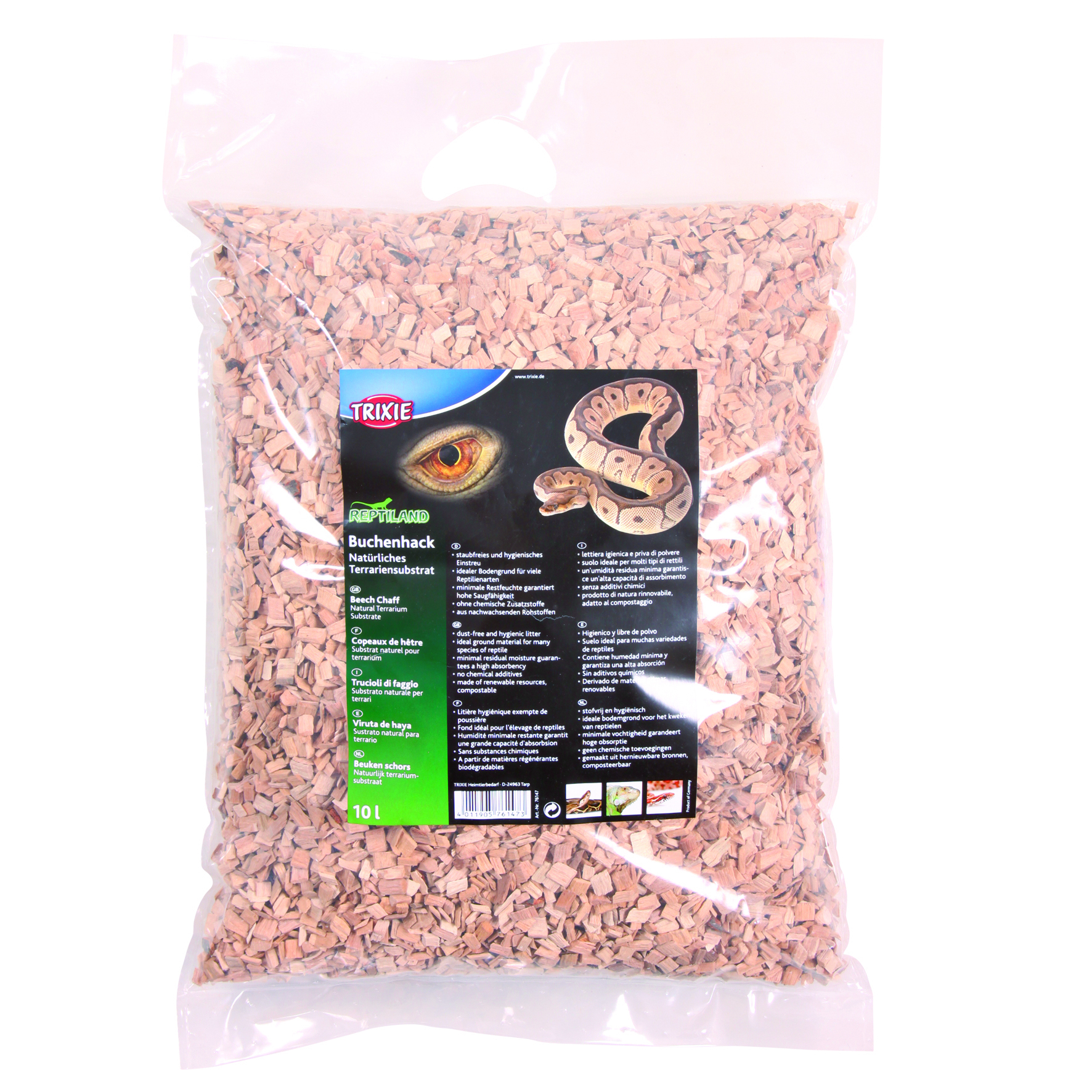 Trixie Bodengrund Trixie Reptiland Buchenhack 10l