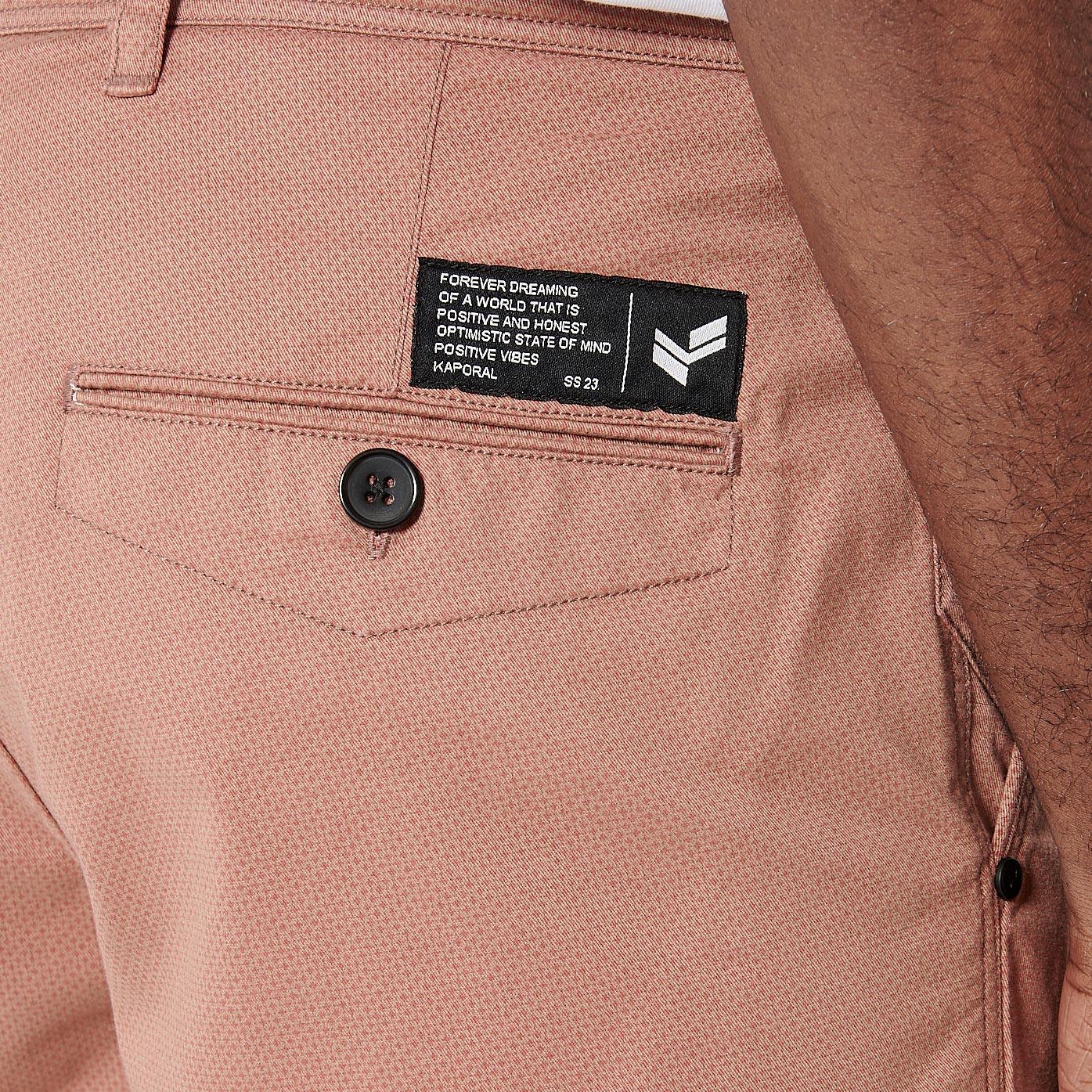 MALON  Short slim Homme
