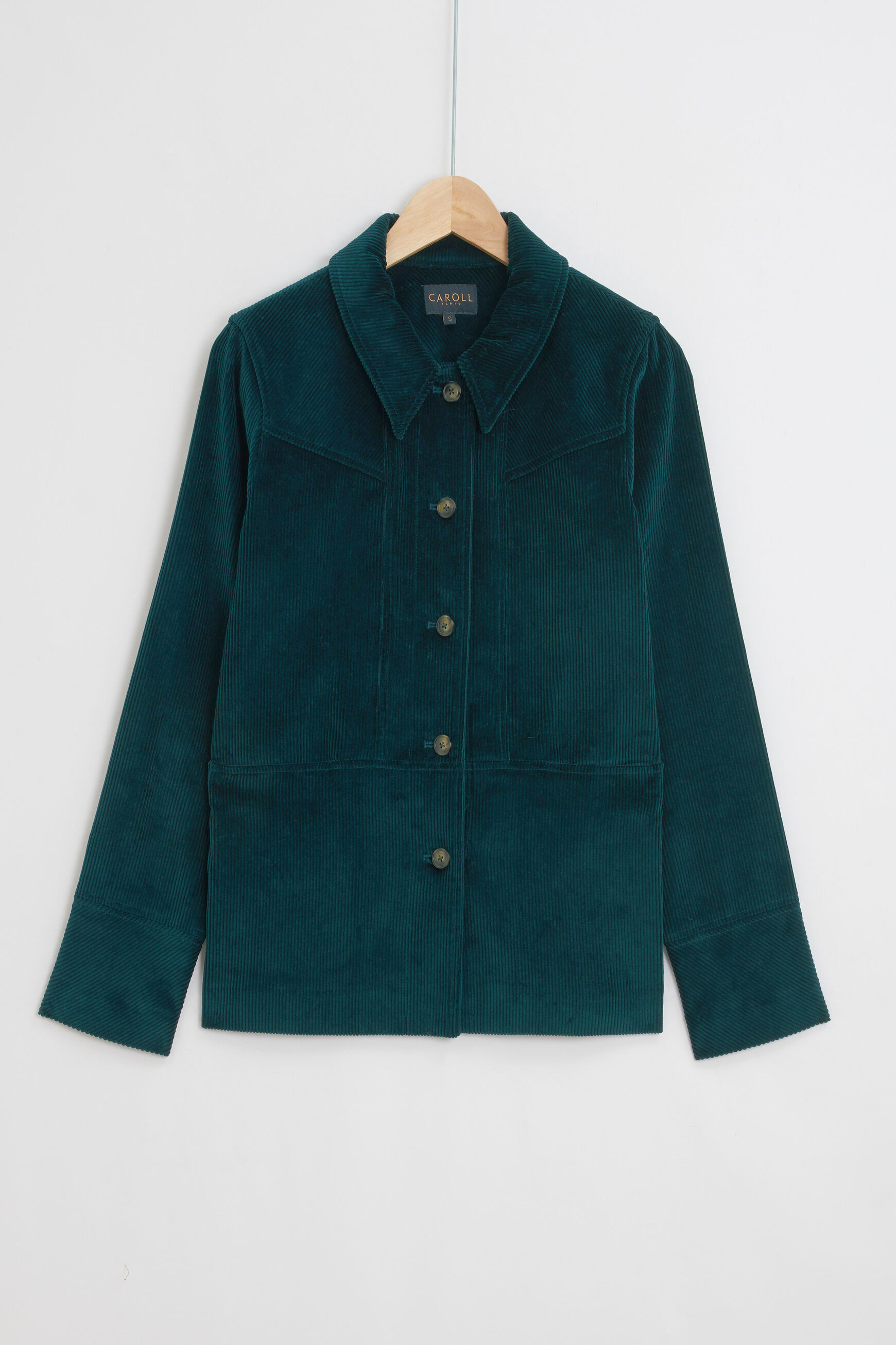 veste thea vert fonce femme