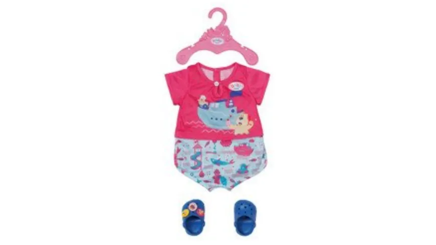 Zapf Creation - BABY born Bath Pyjama & Clogs 43cm