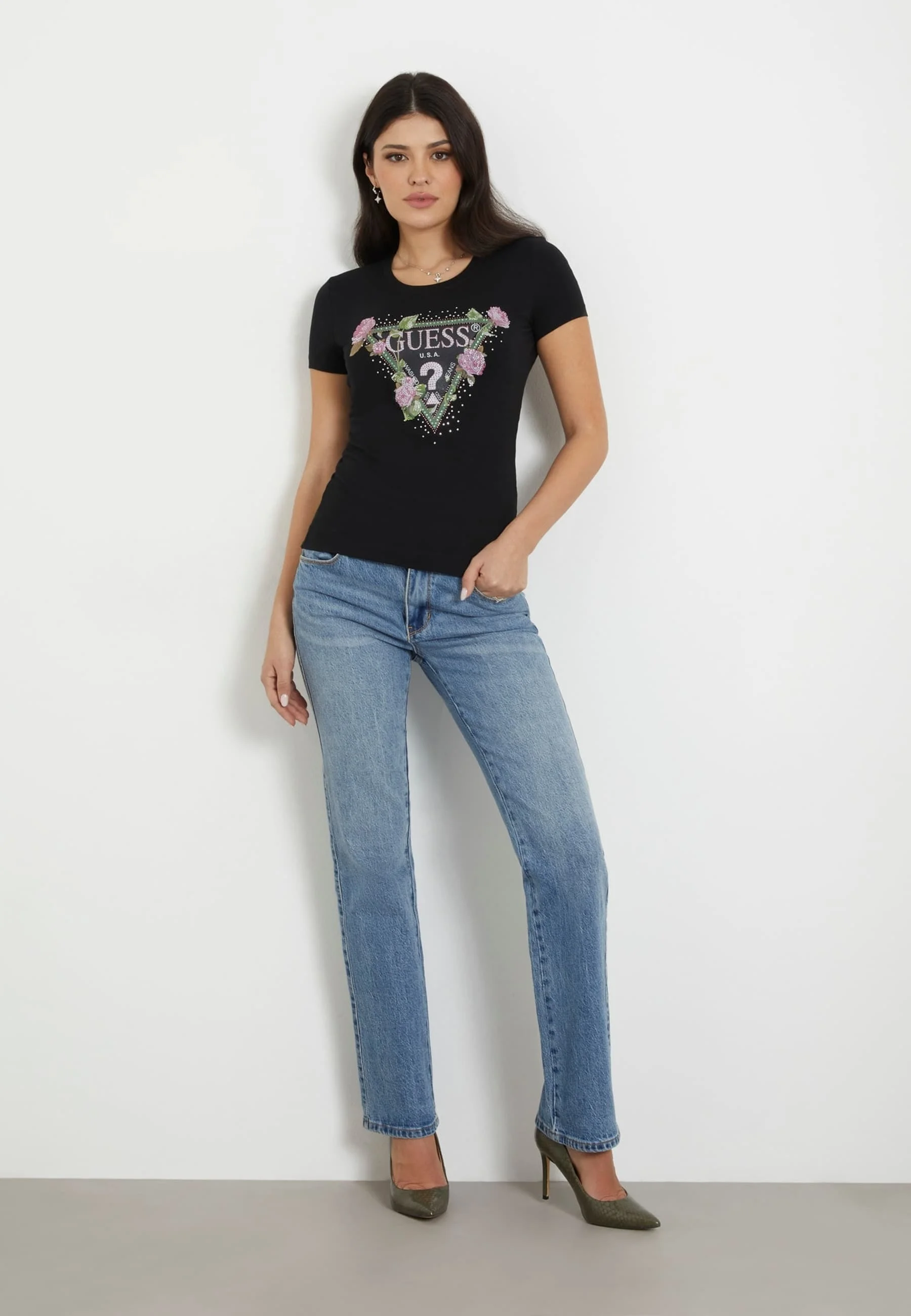 Camiseta Guess con estampado