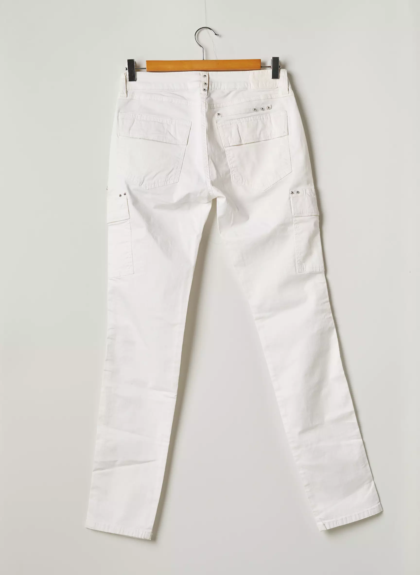 Freeman T Porter Pantalons Cargo Femme couleur blanc